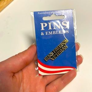 Iraqi Freedom Veteran pin